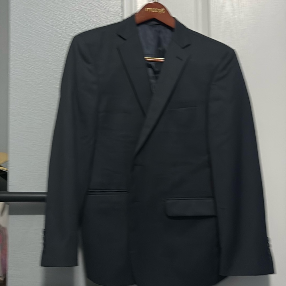 Calvin Klein extreme slim fit blue suit jacket